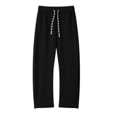 Riolio Black Casual Pants Men Fashion Oversized Wide Leg Pants Men Streetwear Loose Sweatpants Mens Sports Pants Male Trousers M-3XL