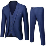 Riolio Men Suits For Wedding Business 2 Pieces Elegant Blazers  Sets Formal Full Ternos Marriage Clothes Pants Jackets Luxury Costume
