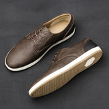 Men Shoes Fashion Comfortable 2024 Brand Casual Shoes Leather Men