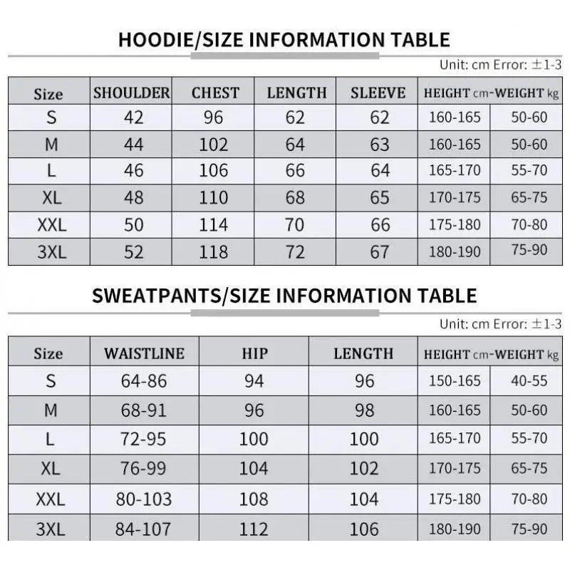 Riolio Men Tracksuits Set Spring Autumn Long Sleeve Hoodie Zipper Jogging Trouser Patchwork Fitness Run Suit Casual Clothing Sportswear