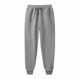 Riolio Men's Sweatpants Spring Autumn Fleece Pants Sport Long Pants Casual Drawstring Pockets Trousers Oversize Sweatpants For Men