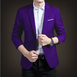 Riolio prom suit New Arrival Luxury Men Blazer New Spring Fashion Brand Slim Fit Men Suit Terno Male Business Jackets Coat