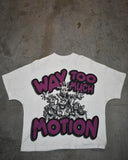 Riolio Harajuku American Purple "WTMM" TEE versized t shirt gothic y2k top cotton shirts Couples grunge graphic goth women clothes