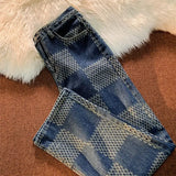 Riolio Spring Autumn Vintage Loose Casual Fashion Straight Jeans Hombre Hip Hop Harajuku Y2K Denim Pants Male Streetwear Trousers Men