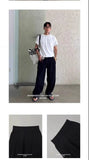 Riolio Summer Cityboy Pants Texture Soft Single Pleated Straight Casual Pants Men's Korean Retro High-end Loose Trousers Aesthetic Wear