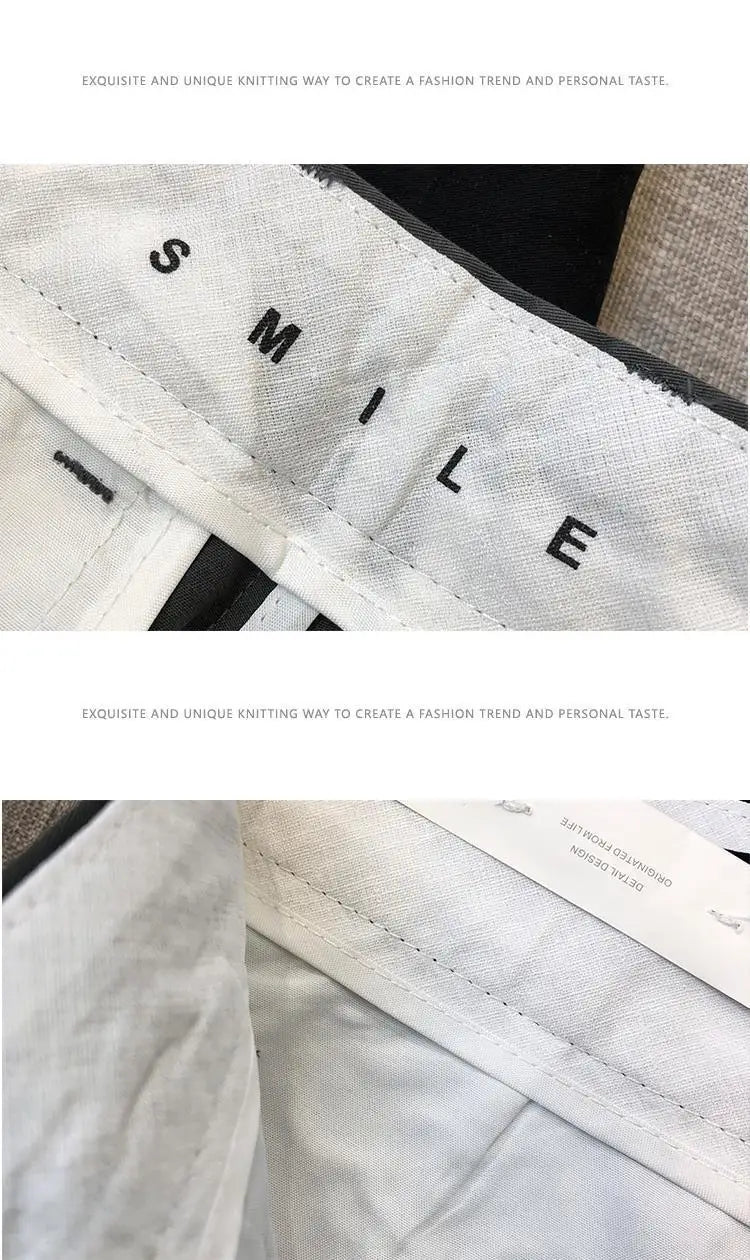 Riolio Autumn Winter Men's Korean Fashion Casual Thin Small Straight Leg Korean Loose Crop Pants Comfortable Versatile Pants