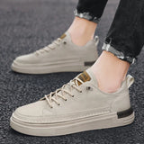 Riolio Men's Leisure Classic Sports Shoes Platform: A New Comfortable Flat Shoe for Sliding Men's Sports Shoes