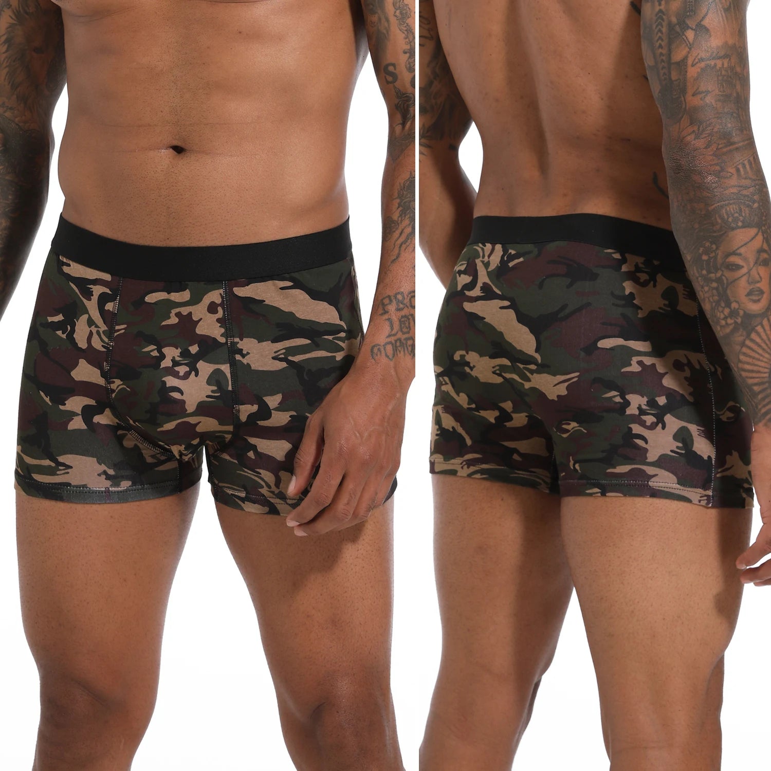 Riolio 6pcs Pack Men Panties Cotton Underwear Male Brand Boxer And Underpants For Homme Luxury Set Shorts Box Slip Kit