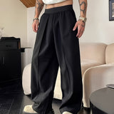 Riolio Men'S Casual Pants with a Relaxed Fit And Elastic Waistband, Featuring Contrasting Colors.