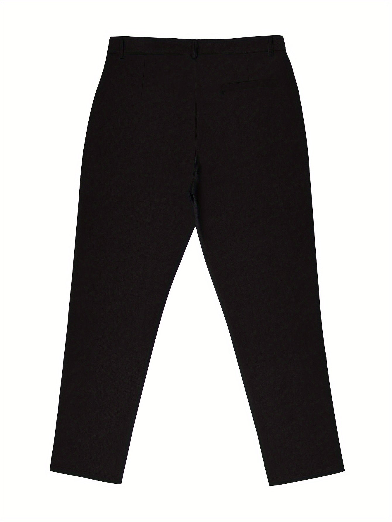 Riolio Slim Fit Elegant Slacks, Men's Casual Vintage Style Slightly Stretch Dress Pants