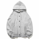 Riolio Fashion Solid Hoodies Sweatshirts Tops Sports Hip Hop Men Women Hooded Pullover Button Long Sleeve Boy Girl Hoodie Hoody Clothes