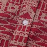 Riolio Unisex Geometric Ethnic Shirts T Summer Casual Beach Hawaiian Shirts Men T-shirt Loose Breathable Short-sleeved 3d Print Blouse
