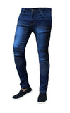 suit High Quality Men's Stretch Small Straight Jeans Classic Simple