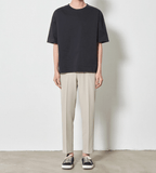 Riolio - STRETCH ANKLE PANTS - chill guy 90s fashion mens fashion