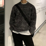 Riolio - MOHAIR WOOLEN KNITTED SWEATER - chill guy 90s fashion mens fashion