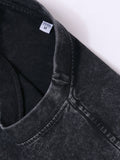 Riolio Single-sided Printing, 100% Retro Washed Pure Cotton Round Neck Vest, Men'S Sleeveless Vest Retro Washed For All Seasons - Must-have Gift - High-quality Material 230g