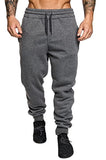 Men's Casual Sweatpants Style Slim Fit Gym Basic Fashion Street Trousers