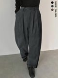 Riolio [Retro Chic Corduroy Pants] Retro Chic Corduroy Trousers - Men's Fashion Loose-Fit Casual Pants - Machine Washable, All-Season Wear, Multiple Colors Available