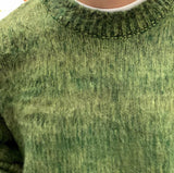 Riolio - MOHAIR WOOLEN KNITTED SWEATER - chill guy 90s fashion mens fashion