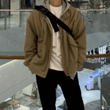 Riolio - TWO PIECE HOODED JK - chill guy 90s fashion mens fashion