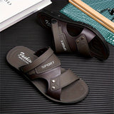 Riolio [Large Dual-purpose Outdoor Slipper] Men's Large Size Dual-purpose Outdoor Slipper for Couples, Outdoor Sports, Non-slip Soft Bottom Driving Shoes, Beach Open-toe Slippers