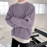 Riolio - KNITTED SWEATER - chill guy 90s fashion mens fashion