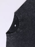 Riolio Single-sided Printing, 100% Retro Washed Pure Cotton Round Neck Vest, Men'S Sleeveless Vest Retro Washed For All Seasons - Must-have Gift - High-quality Material 230g