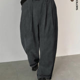 Riolio [Retro Chic Corduroy Pants] Retro Chic Corduroy Trousers - Men's Fashion Loose-Fit Casual Pants - Machine Washable, All-Season Wear, Multiple Colors Available