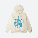 Riolio - Blue Souls Hoodie - chill guy 90s fashion mens fashion