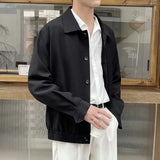 Riolio - Classic Button-Up Jacket - chill guy 90s fashion mens fashion