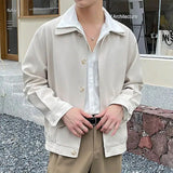 Riolio - Classic Button-Up Jacket - chill guy 90s fashion mens fashion