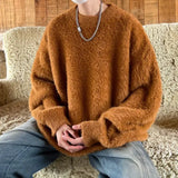 Riolio - Fluffy Sweater - chill guy 90s fashion mens fashion