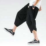 Riolio Streetwear Cross Pants Men’s Harajuku Casual Harem Pants Male Baggy High Quality Jogger Sweatpants Woman Large Size Summer 5XL