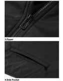 Riolio  Winter Men;s Vests Fashion Fleece Warm Waistcoats Casual Outwear Thermal Softshell Vests Man Sleeveless Jacket Clothing