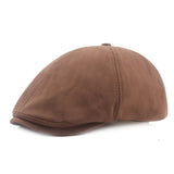 Riolio  Art Painter Beret Newsboy Spring and Autumn Peaked Cap Retro Hat Women Men Cotton Solid Casual Outdoor Hat