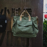 Riolio  Korea ins canvas shoulder bag new fashion crossbody bag leisure large-capacity portable schoolbag bag purses and handbags
