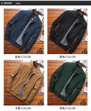 Riolio Spring Autumn Casual Solid Fashion Slim Bomber Jacket Men Overcoat New Arrival Baseball Jackets Men's Jacket M-6XL 8XL Top