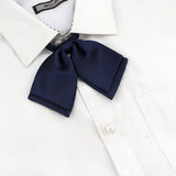 Riolio  13 Colors Girl Student Bowtie Set Women Lady Ribbon Bow Tie School Party Bowknot Pink Bule Black Classic Butterfly Accessories
