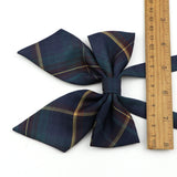 Riolio  Ladies Bowtie Cute College Style Striped Chic Handiness Simple Student Cosplay  JK Uniform Accessory Collar Butterfly Knot Gift