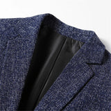 Riolio WELL DRESSED MEN Spring Autumn Blazers Men Fashion Slim Casual Business Handsome Suits Brand Men's Blazers Tops