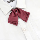 Riolio  13 Colors Girl Student Bowtie Set Women Lady Ribbon Bow Tie School Party Bowknot Pink Bule Black Classic Butterfly Accessories