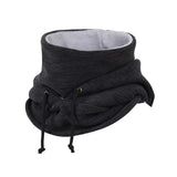 Riolio Men Balaclava Ski Cycling Caps Fleece Hood Windproof Face Mask Outdoor Neck Warmmer Winter Bicycle Thermal Fleece Balaclava Hats