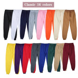 Riolio Men Women Long Pants Autumn and Winter Mens Casual Sweatpants Soft Sports Pants Jogging Pants 5 Colors Running pants