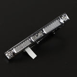 Riolio  New Fashion Tie Clip High Quality Jewelry Simple Enamel Mens Business Luxury Design Bar Pinch Clasp Tie Pin Gift