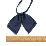Riolio  13 Colors Girl Student Bowtie Set Women Lady Ribbon Bow Tie School Party Bowknot Pink Bule Black Classic Butterfly Accessories