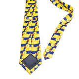 Riolio  Mens Yellow Rubber Duck Tie Fashion Necktie From Hot TV Show How I Met Your Mother 8CM Width Men Gifts ties