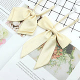 Riolio  13 Colors Girl Student Bowtie Set Women Lady Ribbon Bow Tie School Party Bowknot Pink Bule Black Classic Butterfly Accessories