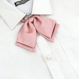 Riolio  13 Colors Girl Student Bowtie Set Women Lady Ribbon Bow Tie School Party Bowknot Pink Bule Black Classic Butterfly Accessories