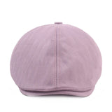 Riolio  Art Painter Beret Newsboy Spring and Autumn Peaked Cap Retro Hat Women Men Cotton Solid Casual Outdoor Hat