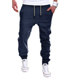 Riolio Men's Sport Jogging Pants Casual Trousers Joggers With Pockets Fashion Bottom Running Training Pants Sweatpants Fitness Clothing